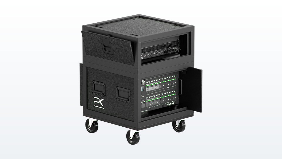 The Cell power and signal distribution rack