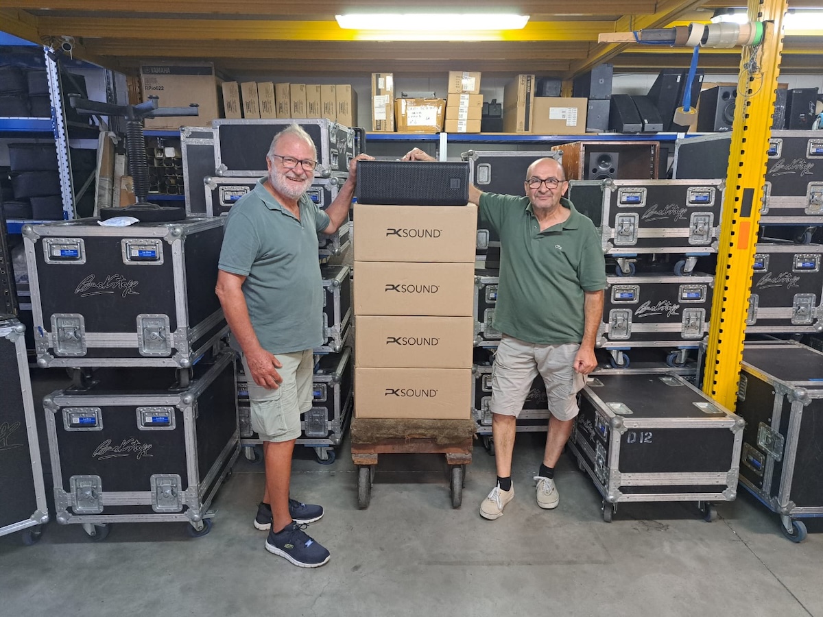 Backstage PA live-to-broadcast inventory · Milan, Italy