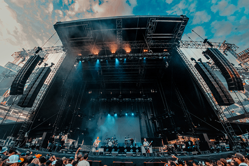 Summertime Tour stage at Petco Park, San Diego