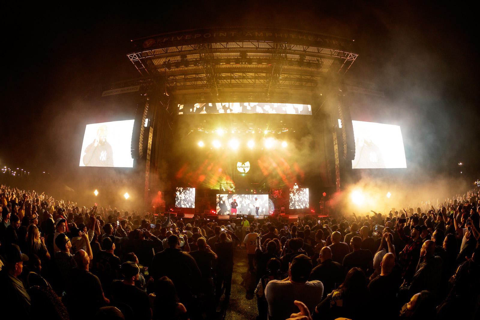 Wu-Tang Clan on the NY State of Mind Tour at FivePoint Amphitheatre