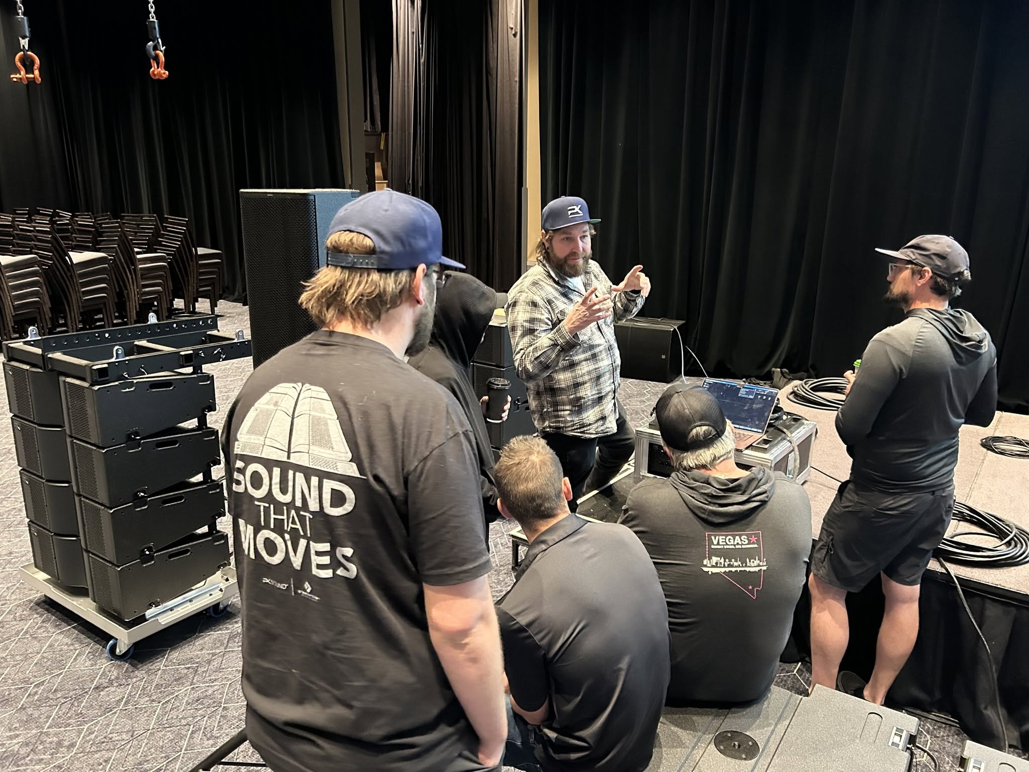 PK Sound T8 certification session