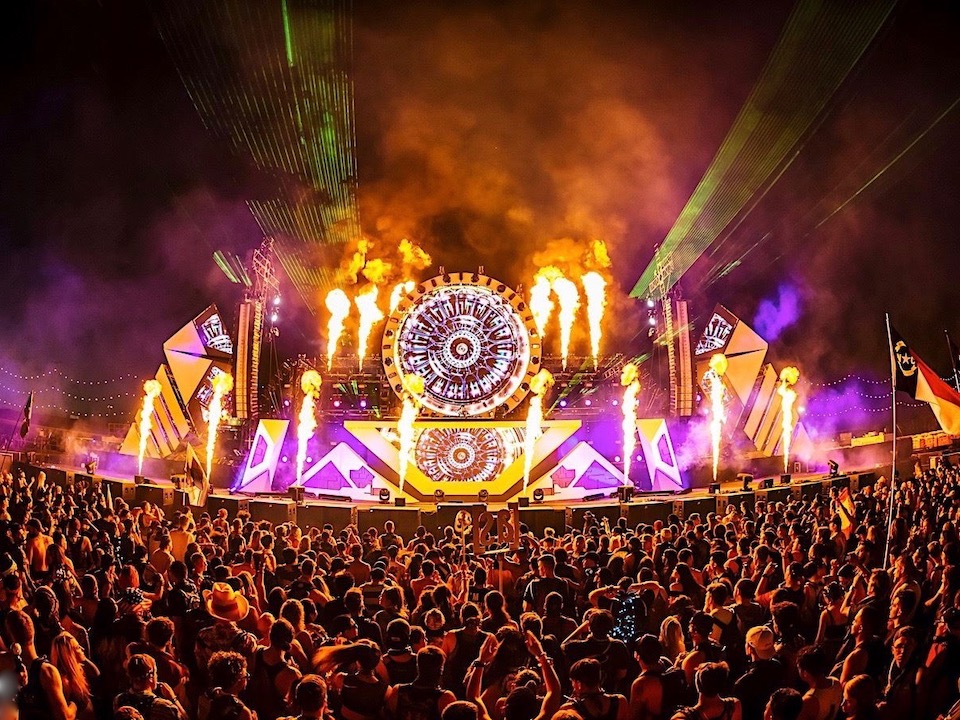 PK Sound Trinity Robotic Arrays Deployed for EDC Vegas 2018