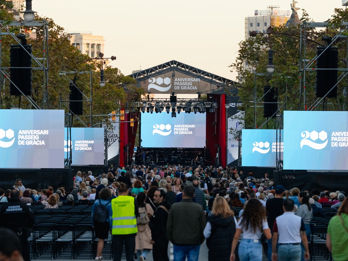 PK Sound Ensures Precise Coverage Control for José Carreras Downtown Barcelona