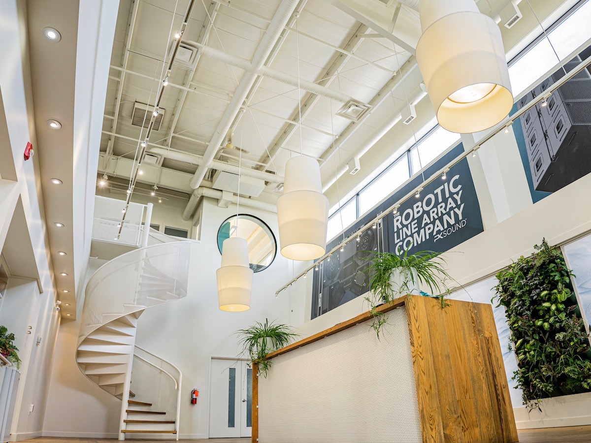 PK Sound headquarters and manufacturing facility in Calgary