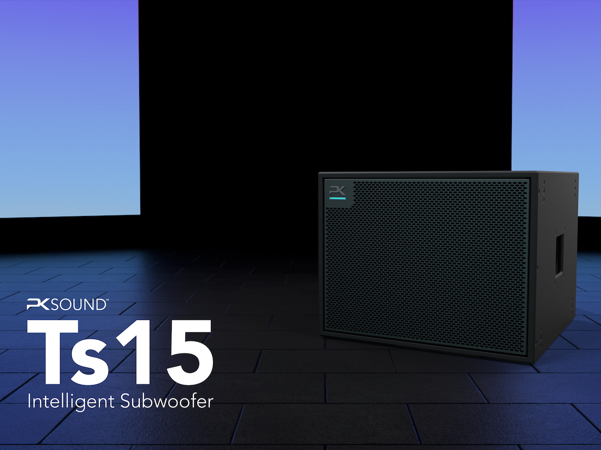 PK Sound Expands Offering with Ts15 Compact Intelligent Subwoofer
