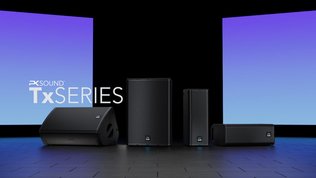 PK Sound Launches Tx Series Intelligent Point Source Modules