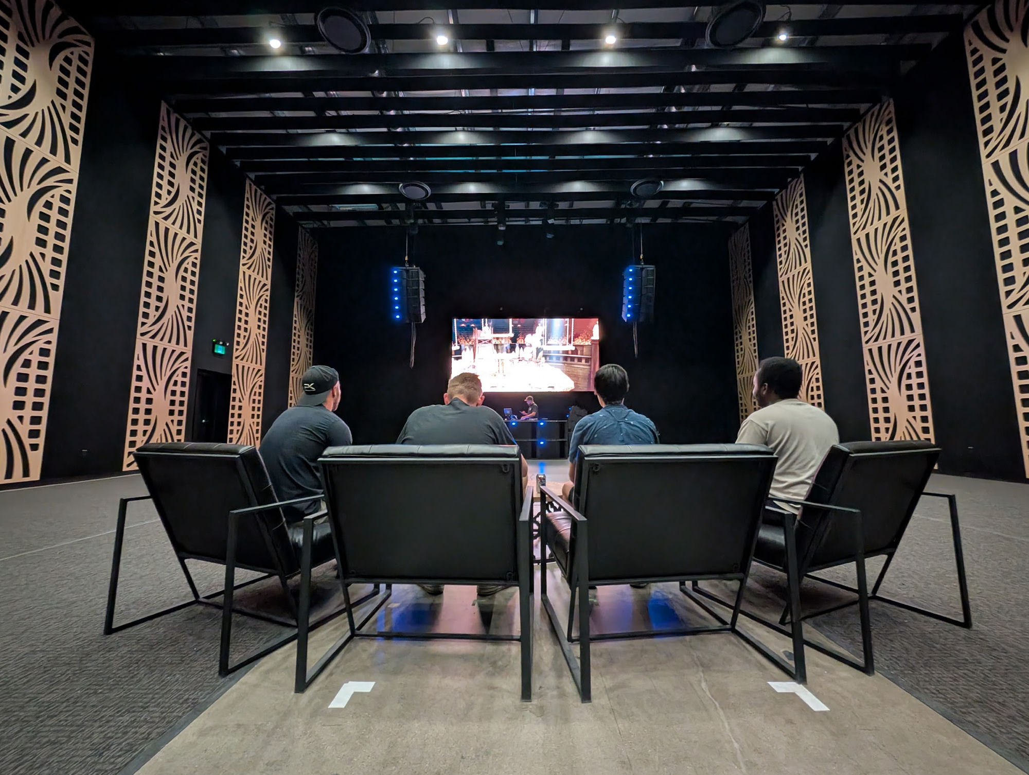 The PK team in the Alliance Centre at the Calgary headquarters