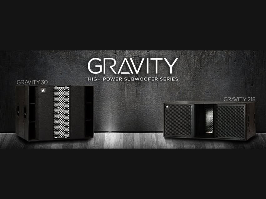 The Gravity high-power subwoofer series